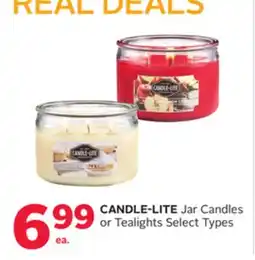Rexall CANDLE-LITE Jar Candles or Tealights offer