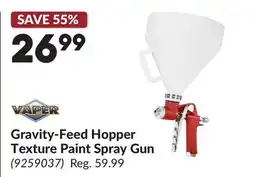 Princess Auto Gravity-Feed Hopper Texture Paint Spray Gun offer
