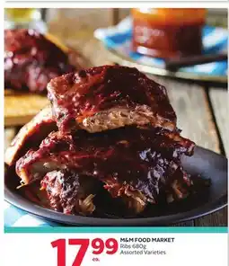 Rexall M & M FOOD MARKET Ribs offer
