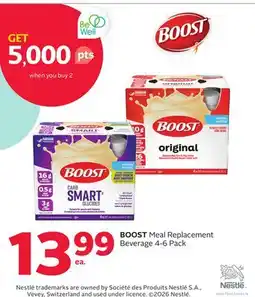 Rexall BOOST Meal Replacement Beverage offer