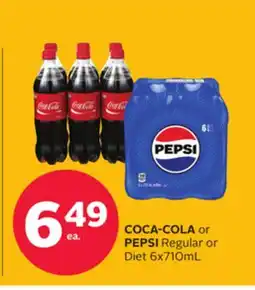 Rexall COCA-COLA or PEPSI offer