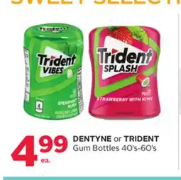 Rexall DENTYNE or TRIDENT Gum Bottles offer