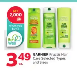 Rexall GARNIER Fructis Hair Care offer
