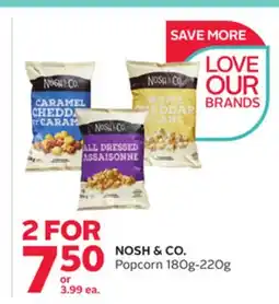Rexall NOSH & CO. Popcorn offer