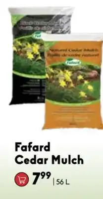 Sheridan Nurseries Fafard Cedar Mulch offer