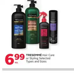 Rexall TRESEMMÉ Hair Care or Styling offer