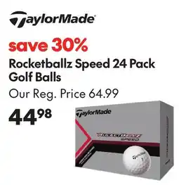 Sport Chek TAYLORMADE ROCKETBALLZ 24 PK GOLF BALLS offer
