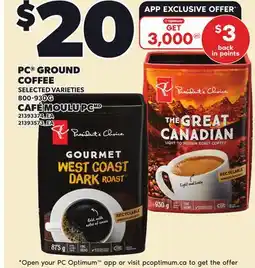 Independent City Market PC GROUND COFFEE offer