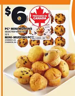 Independent City Market PC MINI MUFFINS, 12'S offer
