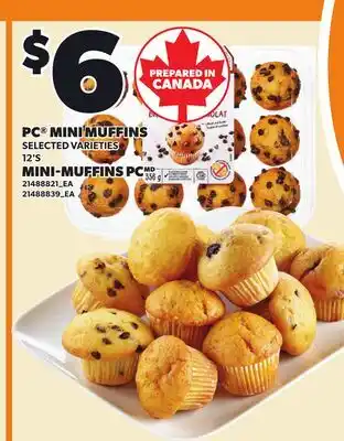 Independent City Market PC MINI MUFFINS, 12'S offer
