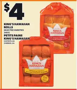 Independent City Market KING'S HAWAIIAN ROLLS offer