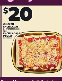 Independent City Market CHICKEN ENCHILADAS offer