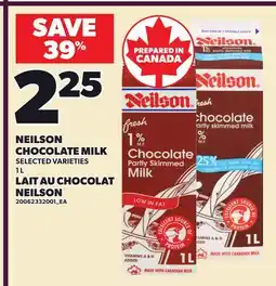 Independent City Market NEILSON CHOCOLATE MILK offer