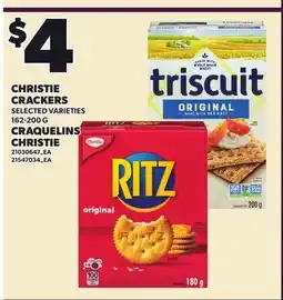 Independent City Market CHRISTIE CRACKERS offer