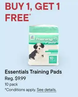 Petvalu Essentials Training Pads offer