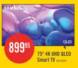 The Brick SAMSUNG 75 Q6F QLED Vision AI 4K UHD Smart Tizen OS TV (QN75Q6FAAFXZC) - 2025 Model offer