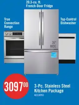 The Brick Kenmore 3-Pc. Stainless Steel Kitchen Package offer