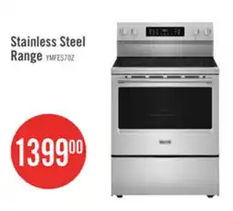 The Brick Maytag 30 5.3 Cu. Ft. Electric Range with No Preheat Air Fry - Stainless Steel - YMFES7030SZ offer