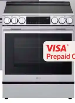 The Brick LG 6.3 Cu. Ft. Smart Induction Slide-In Range with Air Fry - LSIL6336XE offer