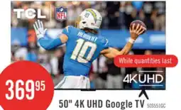 The Brick TCL 50 S551G LED 4K UHD Smart Google TV (50S551G-CA) offer