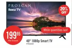 The Brick Proscan 40 Full HD Smart Roku TV (PTR4066) offer