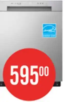 The Brick LG 24 52 dBA Built-In Front-Control Dishwasher with Dynamic Dry - Platinum Silver offer