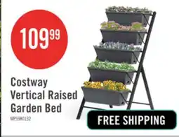 The Brick Costway 4 Ft Vertical Raised Garden Bed 5-tier Planter Box For Patio Balcony Flower Herb offer