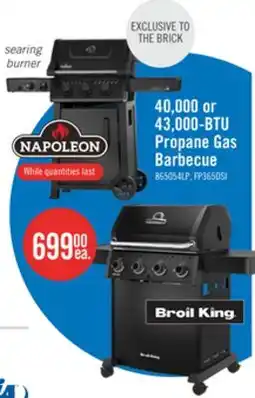 The Brick Broil King Crown 410 Shadow 40,000-BTU Propane Gas Grill - Black – 865054 offer