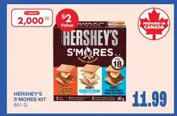 Wholesale Club HERSHEY'S S'MORES KIT offer