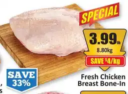 Starsky Fresh Chicken Breast Bone-In offer