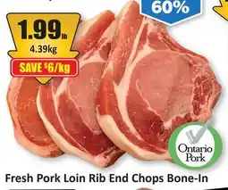 Starsky Fresh Pork Loin Rib End Chops offer