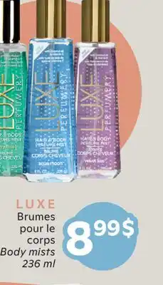 Brunet LUXE Brumes pour le corps offer