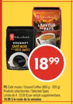 Pharmaprix PC Coffee Ground Coffee (800 g - 930 g) offer