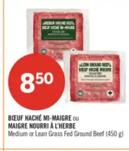 Pharmaprix Medium or Lean Grass Fed Ground Beef offer