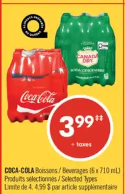 Pharmaprix COCA-COLA Beverages offer