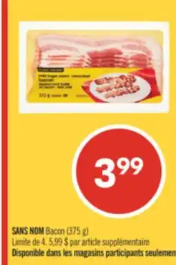 Pharmaprix NO NAME Bacon (375 g) offer