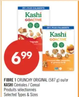 Pharmaprix FIBRE 1 CRUNCHY ORIGINAL KASHI Cereal offer
