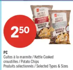 Pharmaprix PC Kettle Cooked Potato Chips offer