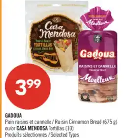 Pharmaprix GADOUA Raisin Cinnamon Bread offer