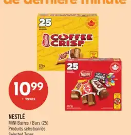 Pharmaprix NESTLÉ Bars (25) offer