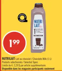 Pharmaprix NUTRILAIT Chocolate Milk offer
