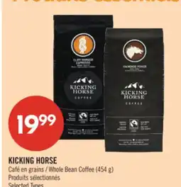Pharmaprix KICKING HORSE Whole Bean Coffee offer