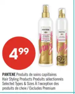 Pharmaprix PANTENE Hair Styling Products offer