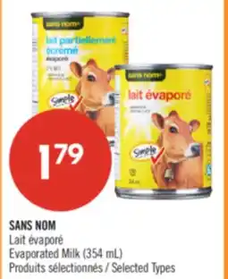 Pharmaprix NO NAME Evaporated Milk offer