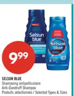 Pharmaprix SELSUN BLUE Anti-Dandruff Shampoo offer