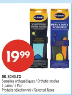 Pharmaprix DR. SCHOLL'S Orthotic Insoles 1 Pair offer