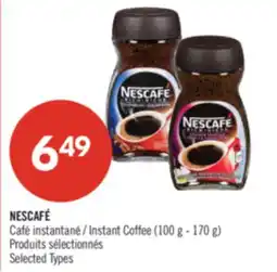 Pharmaprix NESCAFÉ Instant Coffee (100 g - 170 g) offer