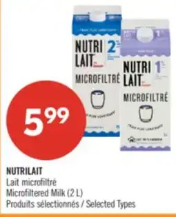 Pharmaprix Microfiltered Milk offer