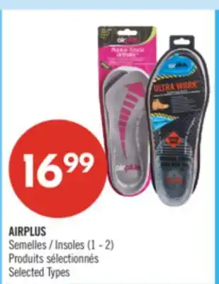 Pharmaprix AIRPLUS Insoles offer