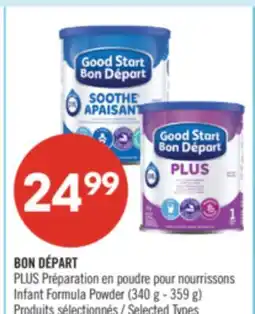 Pharmaprix BON DÉPART Plus Infant Formula Powder offer
